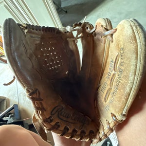 Heart of hide softball glove