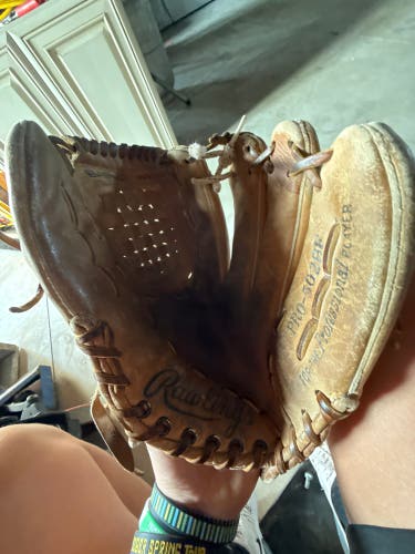 Heart of hide softball glove