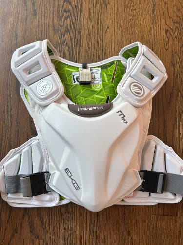 Adult Medium Maverik MAX EKG Shoulder Pads Used