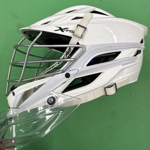 White Adult Goalie Cascade XRS Helmet (Used) | OSFM