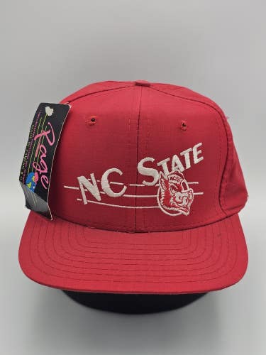 NEW Vintage NC State Wolfpack College Sports Universal Industries Hat Snapback