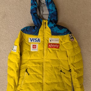 USED  - Women's Spyder US Ski Team GTX Hooded Jacket - MEDIUM