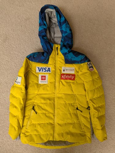 USED  - Women's Spyder US Ski Team GTX Hooded Jacket - MEDIUM