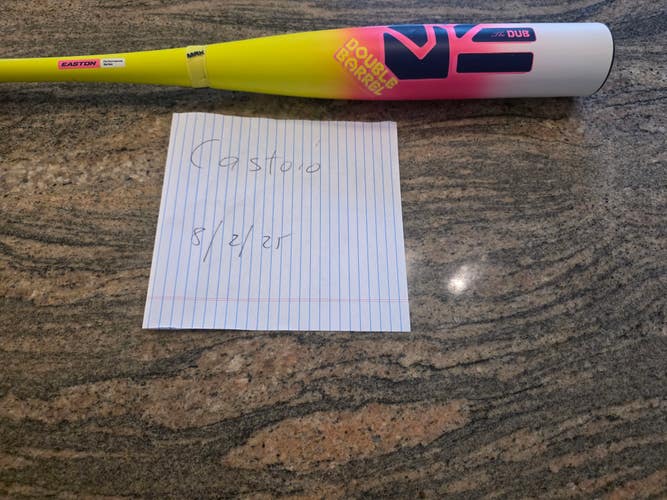 2026 Easton 2X Double Barrel USSSA Certified Bat (-5) 27 oz 32"