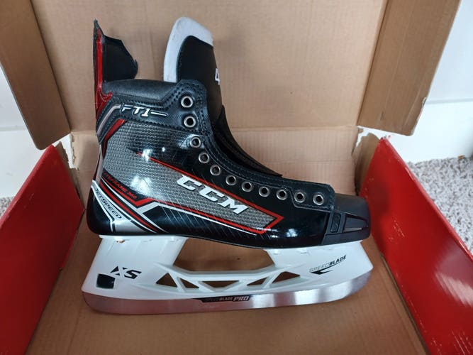 Pro Stock CCM JetSpeed FT1 Hockey Skates 11.5D with CCM Orthomove soles included