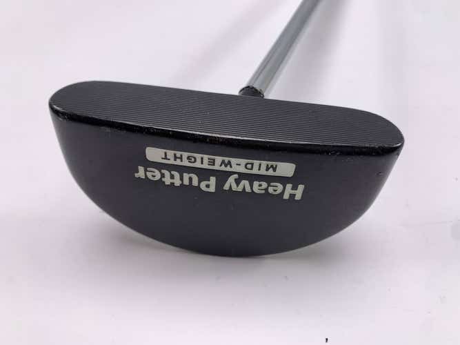 Heavy Putter H1 Mid Weight Black Putter 36" Mens RH