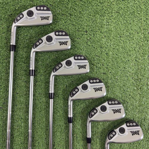 PXG 0311 XP Gen5 Iron Set 5-PW KBS Tour 120 Stiff Flex Left Handed