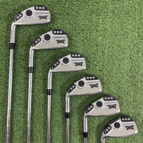 PXG 0311 XP Gen5 Iron Set 5-PW KBS Tour 120 Stiff Flex Left Handed