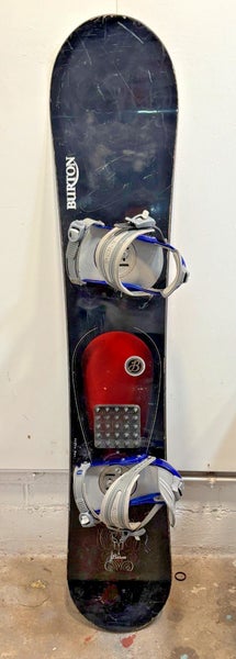 Burton Baron 157cm Twin-Tip All-Mountain Snowboard RIDE Preston Bindings