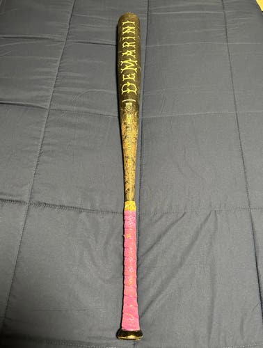 2025 DeMarini The Goods One Piece Alloy BBCOR Certified Bat (-3) 30 oz 33" (Used)