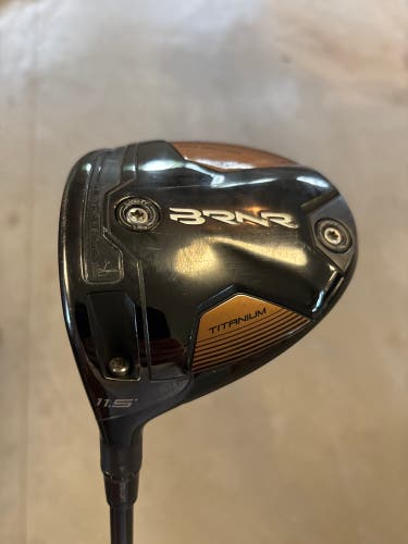Men's TaylorMade BRNR Mini Left Hand Driver Regular Flex 11.5 Loft (Used)