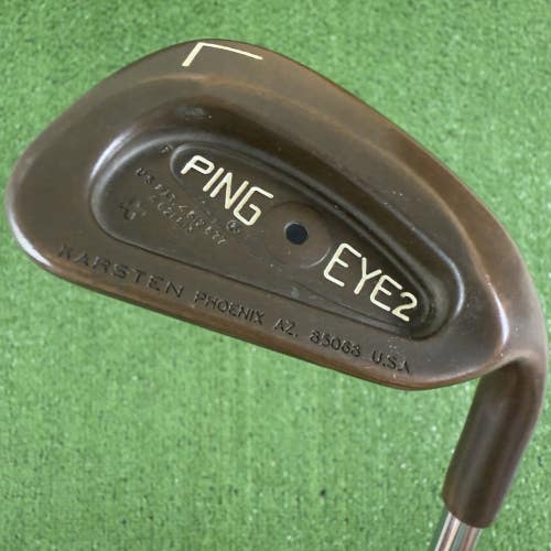 Ping Eye 2 + Plus BeCu Beryllium Copper Lob Wedge L Black Dot Taper 34.75