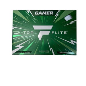 Used Top Flite GAMER 12 Pack - Golf Balls White 11835-S000196692