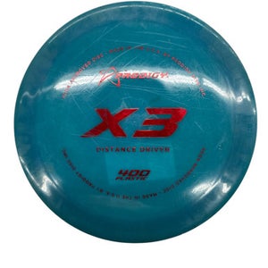 Used Prodigy Disc 400 X3 Disc Golf Driver Royal Blue 11835-S000194966