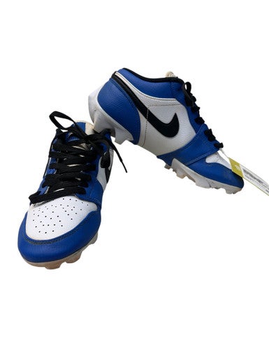 Used Nike Adult FB Cleats Clear And Royal Blue Senior 7 11835-S000195873