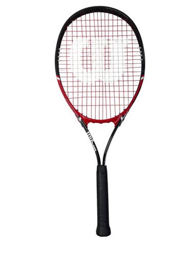 Used Wilson FUSION XL Adult Tennis Racquet Black 4 3/8" 11835-S000196923