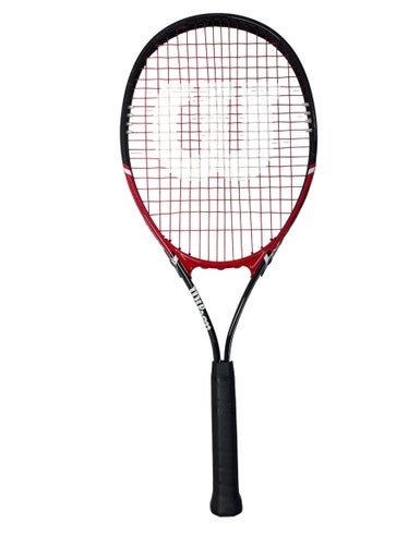 Used Wilson FUSION XL Adult Tennis Racquet Black 4 3/8" 11835-S000196923
