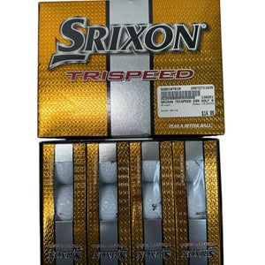 Used Srixon TRISPEED 12 Pack - Golf Balls White 11835-S000197019