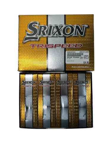 Used Srixon TRISPEED 12 Pack - Golf Balls White 11835-S000197018