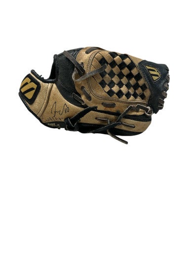 Used Mizuno BALLPARK MMX100P BB/SB Glove RH Throw Black 10" 11835-S000197069
