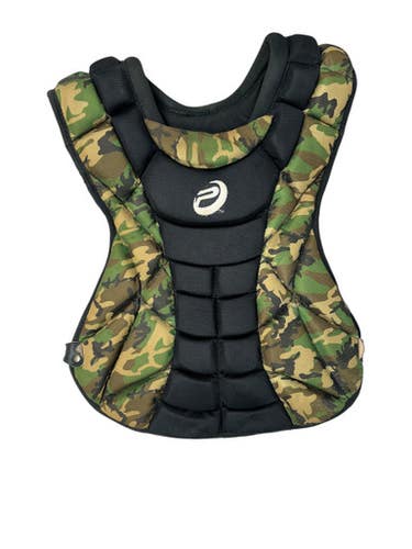 Used Pro 9 CAMO CATCHERS CHEST PRO Catchers Chest Protector Camouflage Intermed 11835-S000197083
