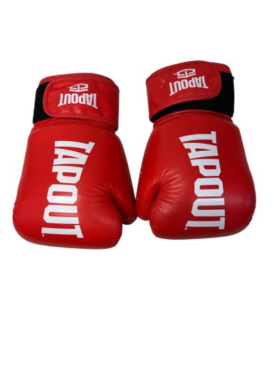 Used Tapout Boxing Gloves Red MD 11835-S000197091