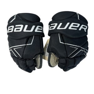 Used Bauer NSX Junior Gloves Black 10" 11835-S000197094