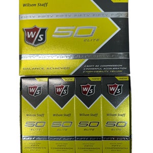 Used Wilson 50 ELITE 12 Pack - Golf Balls Yellow 11835-S000196698
