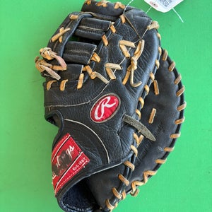 Black Rawlings Renegade RH First Base Baseball Glove 12.5"