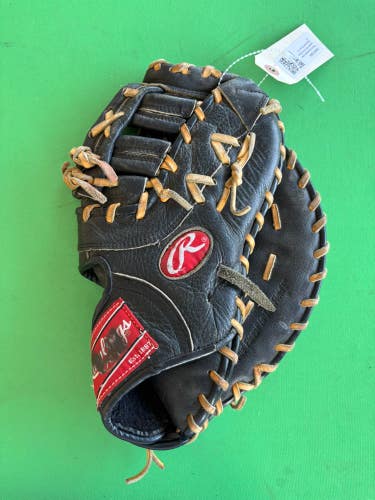 Black Rawlings Renegade RH First Base Baseball Glove 12.5"
