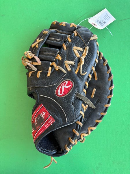 Black Rawlings Renegade RH First Base Baseball Glove 12.5"