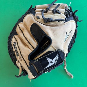Black All Star RH Catcher's Baseball Glove 31.5"