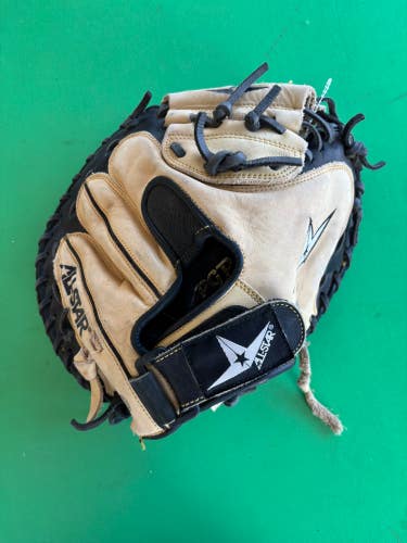 Black All Star RH Catcher's Baseball Glove 31.5"