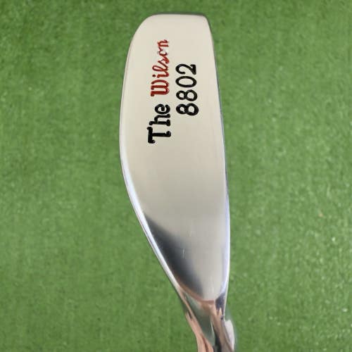 MINT The Wilson 8802 Napa Heel Shafted Blade Putter Original Grip 35
