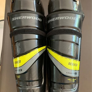 Like-New Sher-Wood Rekker Legend 2 Shin Pads