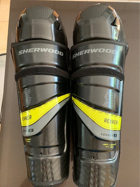 Like-New Sher-Wood Rekker Legend 2 Shin Pads