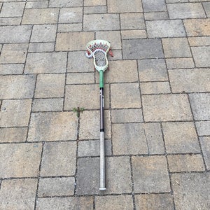 StringKing Mark 2f, white, mid pocket (strung to the outside) on STX SC-TI shaft