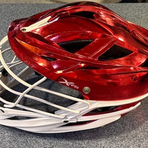 Cascade XRS Pro Helmet: Reflective Red
