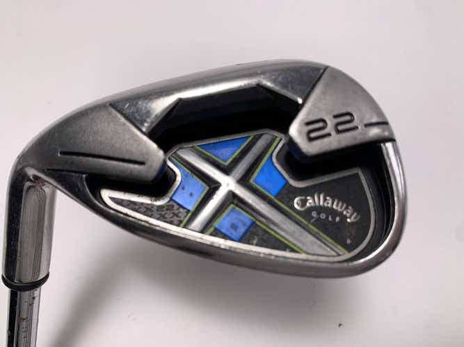Callaway X-22 Pitching Wedge PW Uniflex Graphite Mens LH