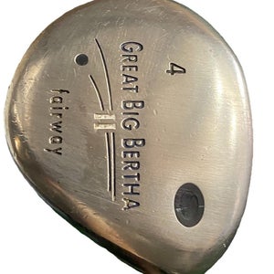 Callaway Great Big Bertha II 4 Wood RH System 60 Stiff Graphite New Grip HC 42.5