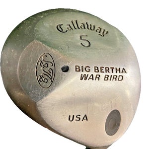 Callaway Big Bertha War Bird 5 Wood 19* RH RCH90 Regular Graphite 41.5" New Grip