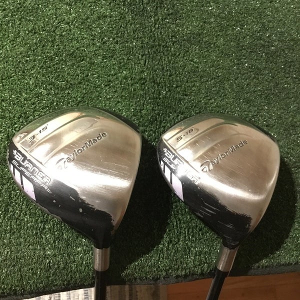 Taylormade Ladies Burner Superfast Woods Set (3W & 5W) Matrix Ozik Graphite