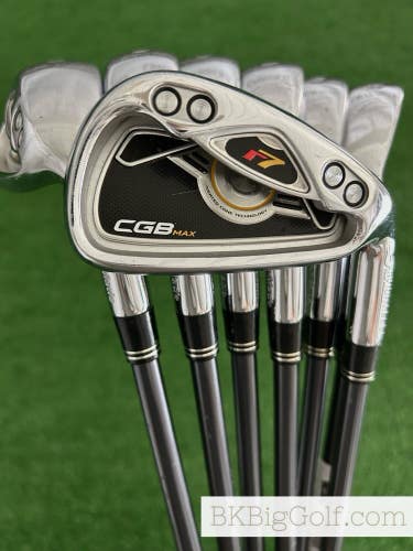 Taylormade R7 CGB Max Iron Set 5-S / Taylormade Reax 55 Regular Graphite +1/2