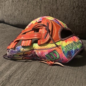 Wilson A2000 SP125 12.5 Tie Dye Glove LHT