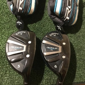 Callaway Rogue X Hybrids Set (5H & 6H) Regular Aldila Synergy 60HY Graphite VGC