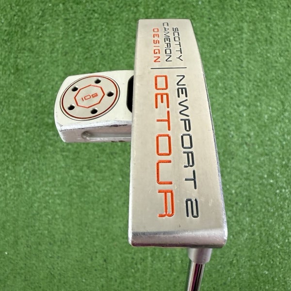 Titleist Scotty Cameron Newport 2 Detour Putter Studio Design Grip 35