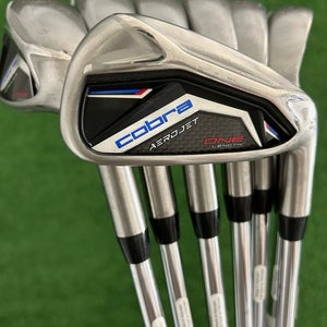 Cobra King Aerojet One Length Iron Set 5-G / KBS Tour Lite Regular