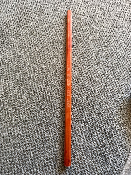 Wooden lacrosse shaft