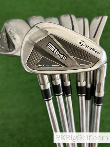 Taylormade Sim 2 Max Iron Set 5-A / KBS Max MT 85 Stiff