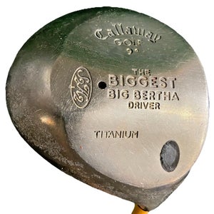 Callaway The Biggest Big Bertha Driver 9* RH 65g Regular Graphite 45.5" New Grip